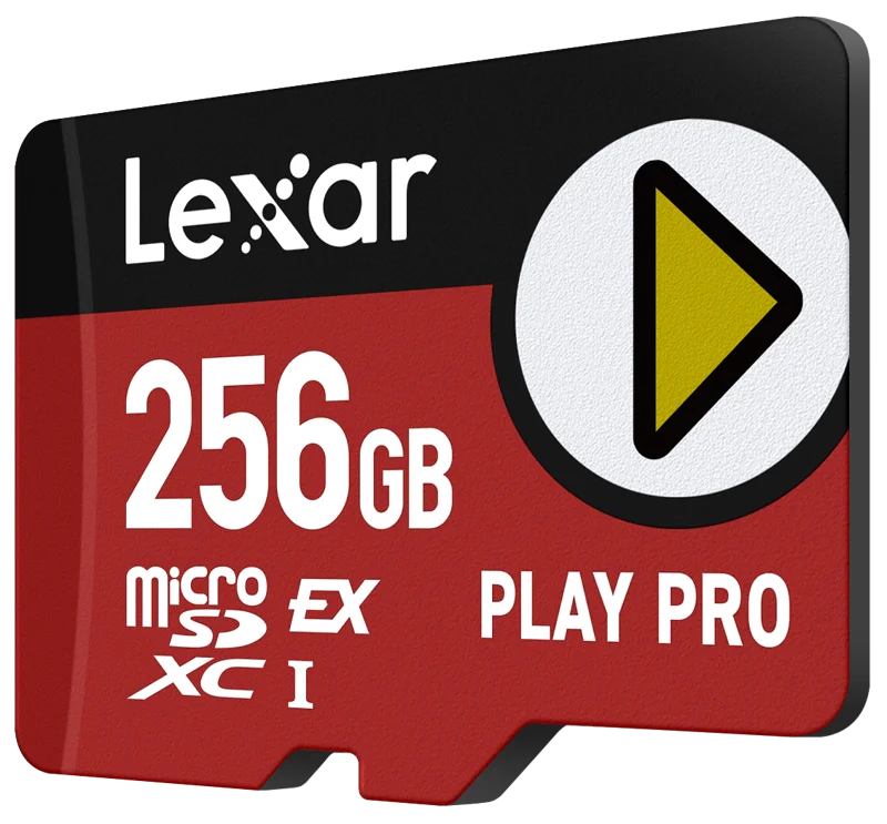 Lexar microSDXC Express PLAY Pro Express 7.1, R900/W600 C10 U3 UHS-I (V30) 256GB