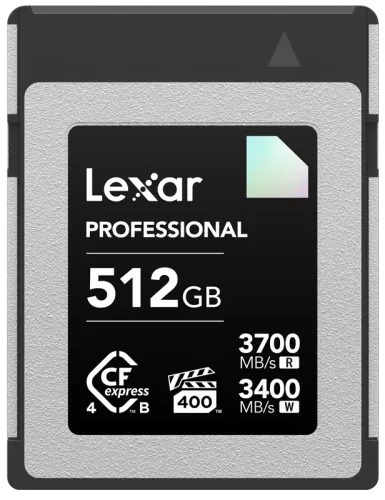 Lexar CFexpress 4.0 Pro Diamond R3700/W3400 (VPG400) 512GB