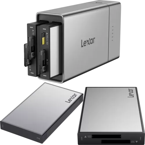 Lexar Professional Workflow Go I with Dual SD reader and 2TB SSD