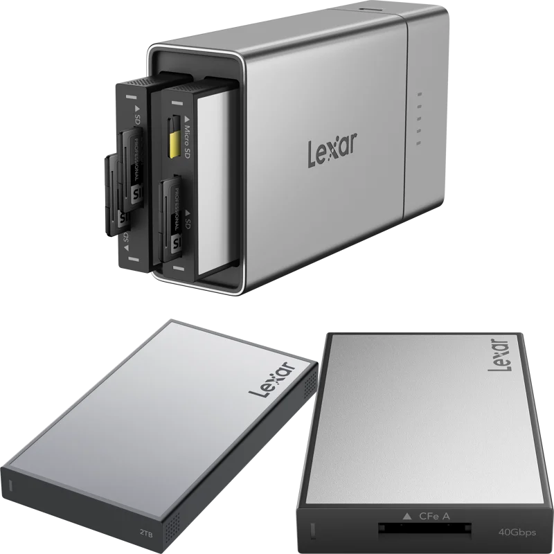 Lexar Professional Workflow Go I with CFexpress 4.0 Type A reader and 2TB SSD