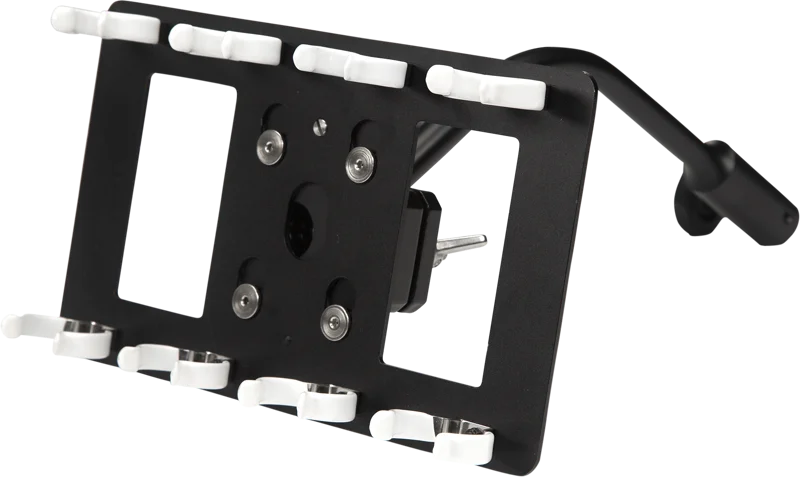 Nanlite T12 holder for 4 tubes with ball head yoke & gooseneck