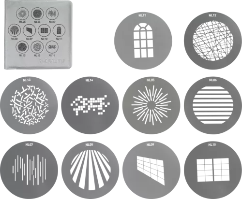 Nanlite GOBO Set 1 for PJ-FMM