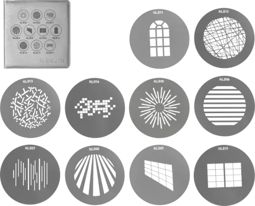 Nanlite GOBO Set 1 for PJ-BM