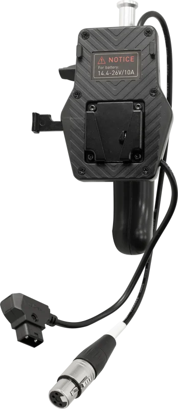 Nanlite V Mount Battery Grip with 4 Pin XLR Connector