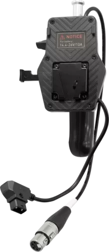 Nanlite V Mount Battery Grip with 4 Pin XLR Connector