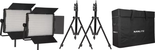 Nanlite Kit Nanlite 2 light kit 1200CSA w/Carry case & Light stand