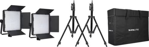 Nanlite Kit Nanlite 2 light kit 600DSA w/Carry case & Light stand