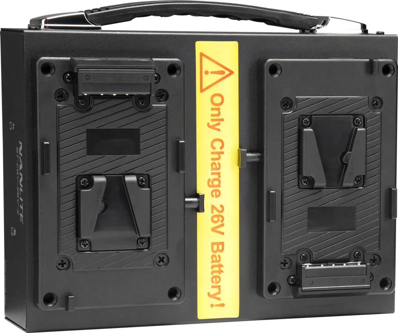 Nanlite Battery Charger for Dual  26V V-mount Battery
