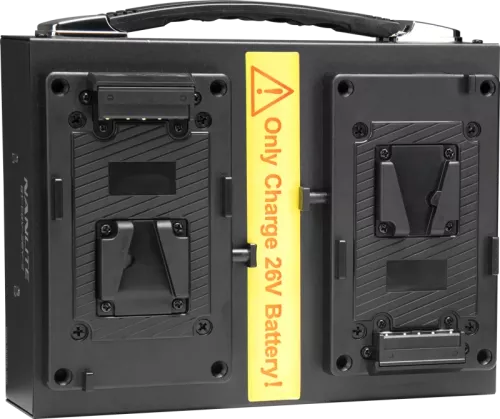Nanlite Battery Charger for Dual  26V V-mount Battery