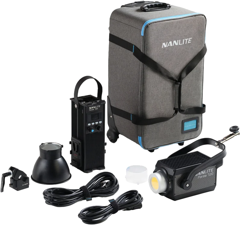 Nanlite Forza 720B LED Spot light with Trolley Case