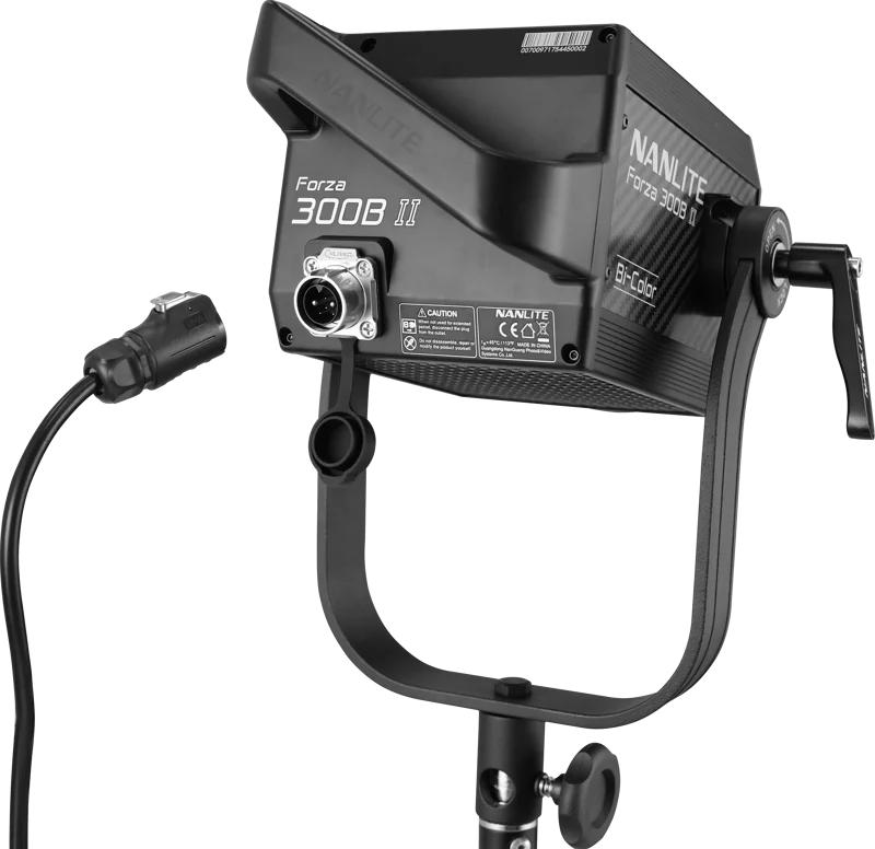Nanlite Forza 300B II 2 Kit LED Spot Light with Trolley Case