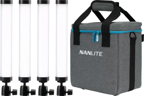 Nanlite Pavotube II 6C- 4 light kit with Bag