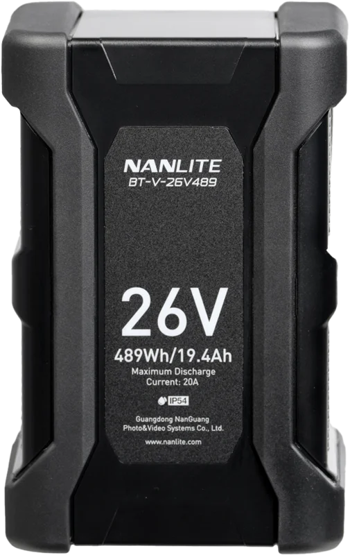 Nanlite battery V-mount 26V 489WH
