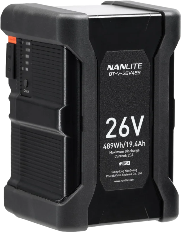 Nanlite battery V-mount 26V 489WH