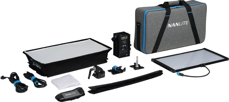 Nanlite PavoSlim 120B LED Panel with Quick Release Softbox & Clamp