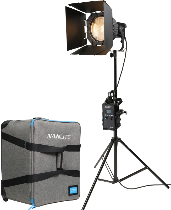 Nanlite Forza 300B II Bicolor & Nanlite FL-20G Kit in trolly case