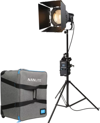 Nanlite Forza 300B II Bicolor & Nanlite FL-20G Kit in trolly case
