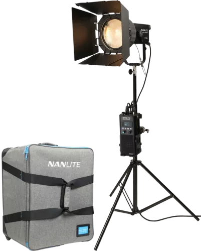 Nanlite Forza 500B II Bicolor & Nanlite FL-20G Kit in trolly case