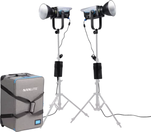 Nanlite FC-300B 2-Light Trolley Case Kit