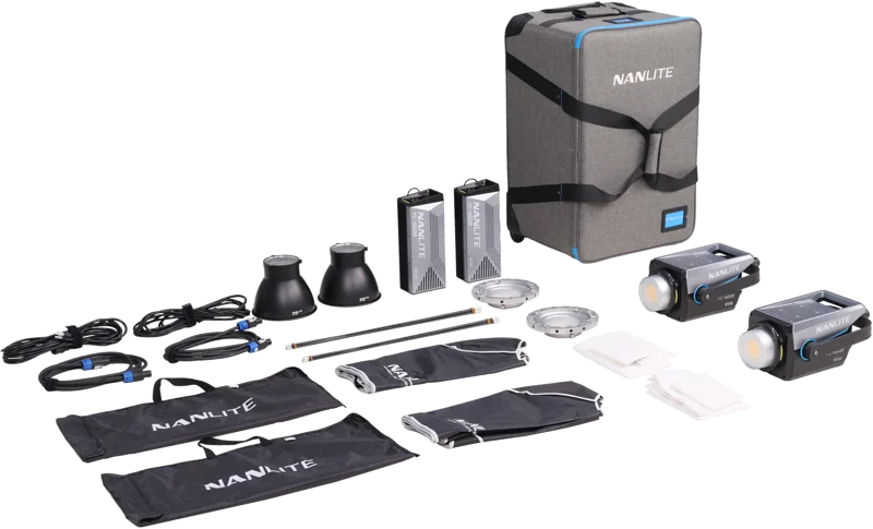 Nanlite FC-500B 2-Light Trolley Case Kit