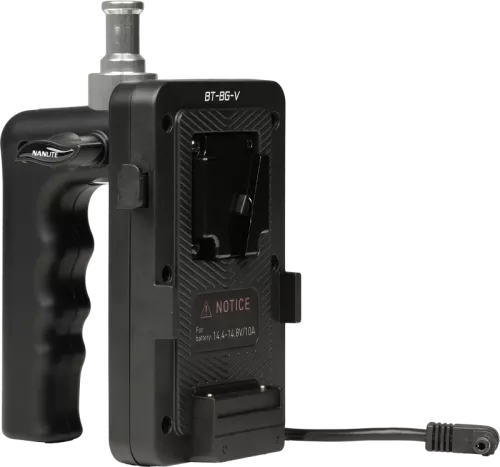 Nanlite V-mount Battery Grip with DC Connector