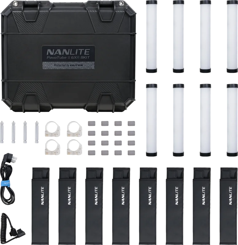 Nanlite PavoTube II 6XR 8 light Kit
