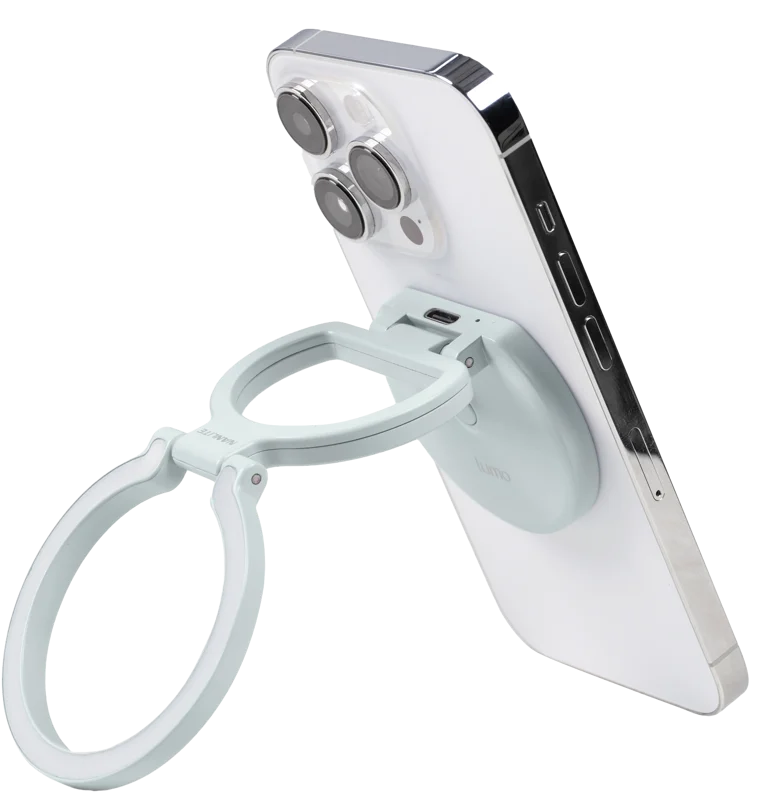 Nanlite Lumo LED Phone Ring Light Mint Blue