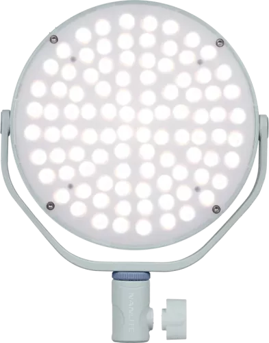 Nanlite Miro 30c LED Full-color Round Panel Light  (Mint Blue)