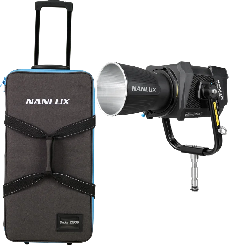 Nanlux Evoke 1200B Spot Light with Trolly Case
