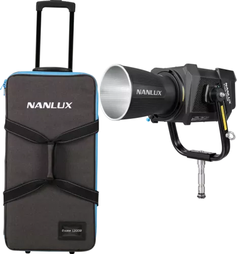 Nanlux Evoke 1200B Spot Light with Trolly Case