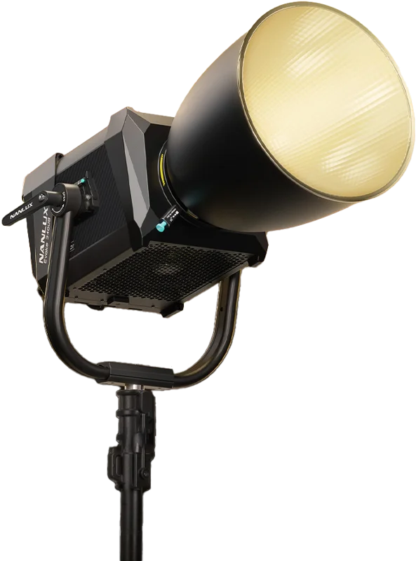 Nanlux Evoke 2400B Spot Light in Flight Case with 45° Reflector in soft bag