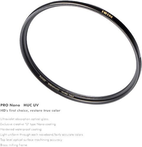 NiSi Filter UV Pro Nano Huc 43mm