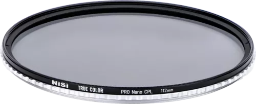 NiSi Filter CPL True Color 112mm For Nikon Z Lenses & Canon RF 100-300 F2.8L IS