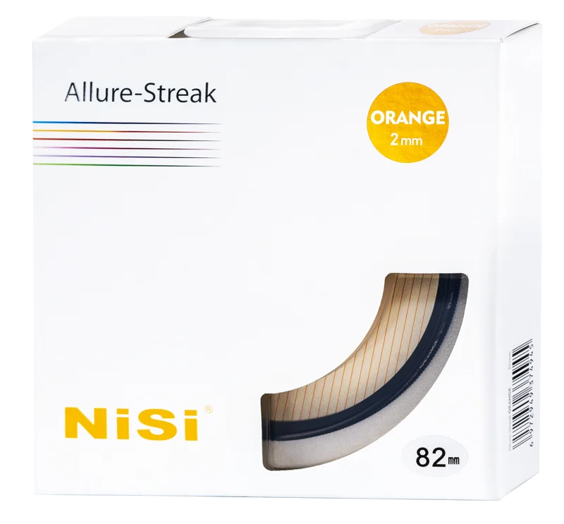 NiSi Filter Allure Streak Orange 2mm 82mm