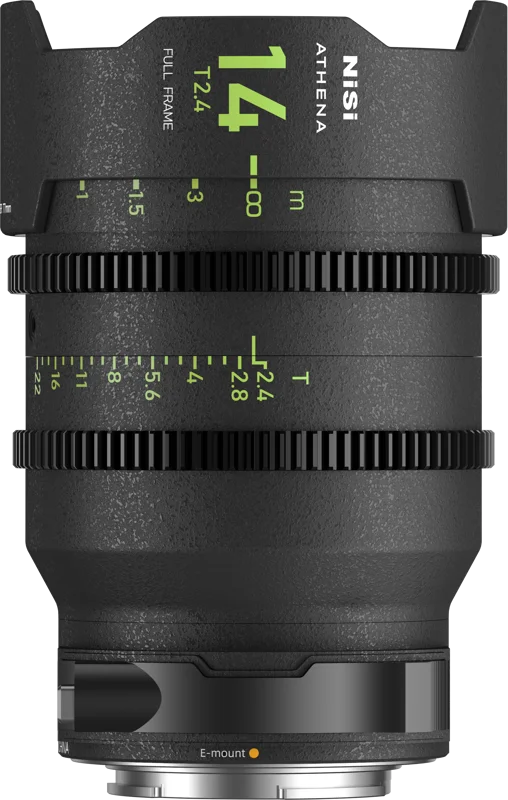 NiSi Cine Lens Athena Prime 14mm T2.4 RF-Mount