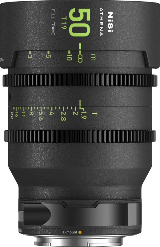 NiSi Cine Lens Athena Prime 50mm T1.9 RF-Mount