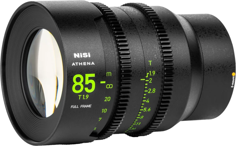 NiSi Cine Lens Athena Prime 85mm T1.9 E-Mount (Without Drop-in Filter)