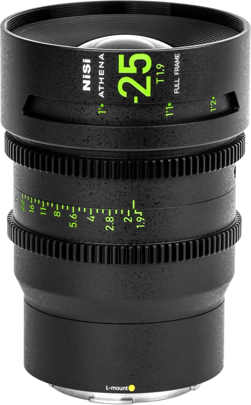 NiSi Cine Lens Athena Prime 25mm T1.9 L-Mount