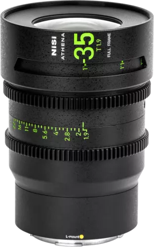 NiSi Cine Lens Athena Prime 35mm T1.9 L-Mount