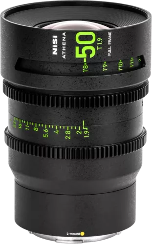 NiSi Cine Lens Athena Prime 50mm T1.9 L-Mount
