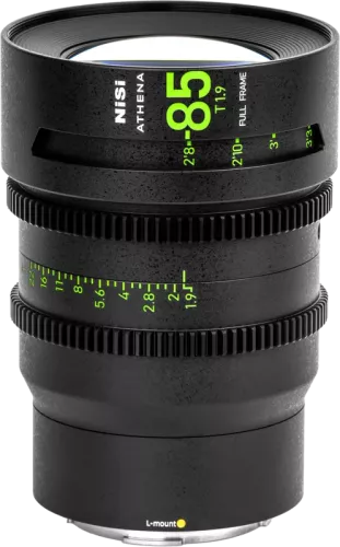 NiSi Cine Lens Athena Prime 85mm T1.9 L-Mount