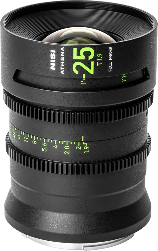 NiSi Cine Lens Athena Prime 25mm T1.9 Fuji G-Mount
