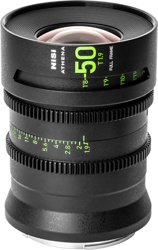 NiSi Cine Lens Athena Prime 50mm T1.9 Fuji G-Mount