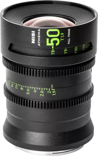 NiSi Cine Lens Athena Prime 50mm T1.9 Fuji G-Mount