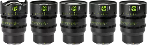 NiSi Cine Lens Set Athena Prime E-Mount (Without Drop-In Filter)