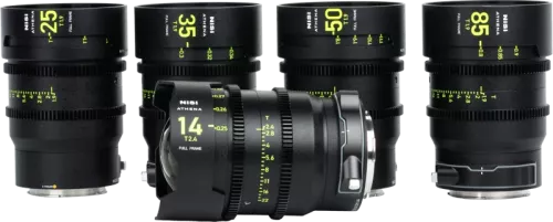 NiSi Cine Lens Set Athena Prime L-Mount