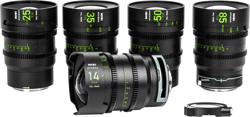 NiSi Cine Lens Set Athena Prime L-Mount