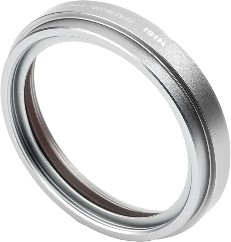 NiSi Lens Hood, UV-Filter & Cap for Fujifilm X100 series Silver