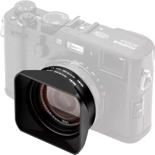 NiSi Lens Hood, UV-Filter & Cap for Fujifilm X100 series Black