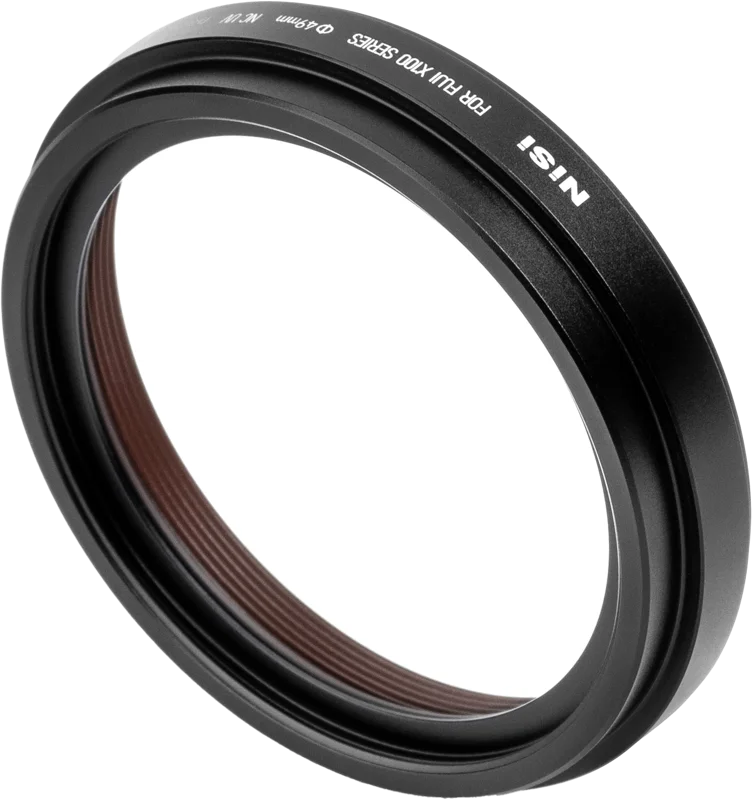 NiSi Lens Hood, UV-Filter & Cap for Fujifilm X100 series Black